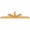 Ekena Millwork Saratoga Timber Gable Bracket, Western Red Cedar, 108"W x 31 1/2"H x 4"D x 6"F, 7/12 Pitch GBW108X31X0406SAR00RWR - alternate 4